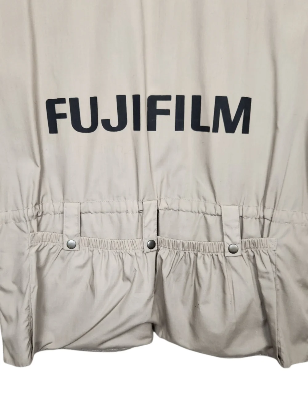 Fujifilm Professional Photographer Press Pass Cargo Tactical Vest Mens Size L